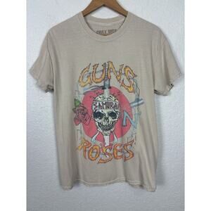 Guns N'‎ Roses Women’s Band T-shirt Size Small Rock Grunge MINOR FLAW